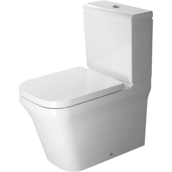 Stand-WC Kombination für tiefhängenden Spülkasten Rimless P3 Comfort von DURAVIT