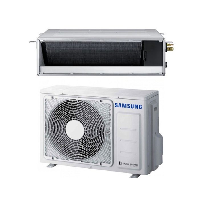 Aire acondicionado kit conducto Deluxe frío y calor con ajuste inteligente Samsung