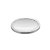 Porte-savon mobile plat fabriqué en métal et en plastique blanc-chromé project COSMIC