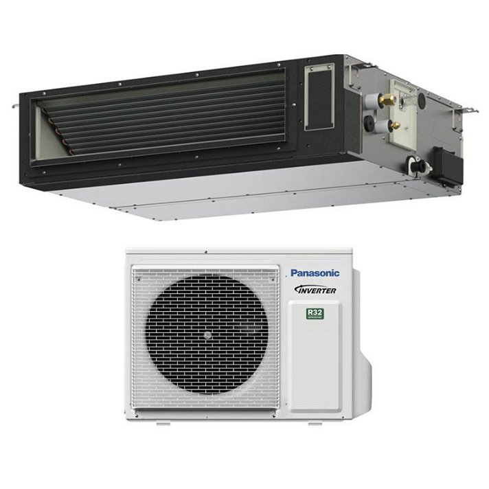Ar-condicionado kit conduto Standard frio e calor de 5,7 kW Inverter Panasonic