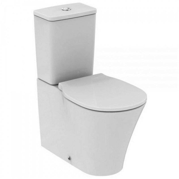 Vaso WC completo compatto CONNECT AIR Cubico Ideal Standard