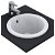 Vasque semi-encastrée circulaire sans orifice 38 cm Connect Ideal Standard