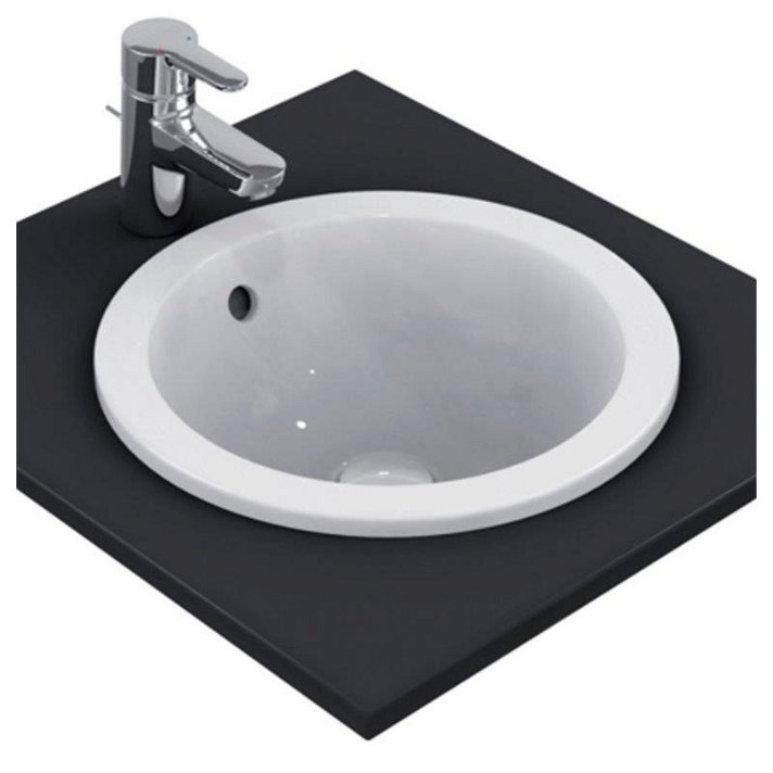 Vasque semi-encastrée circulaire sans orifice 38 cm Connect Ideal Standard