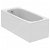 Bañera rectangular 160x70 de 209L encastrada en blanco brillo i life A Ideal Standard