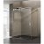 Cabina doccia angolare con 2 pannelli scorrevoli in vetro temperato di sicurezza da 6 mm FUTURA GME