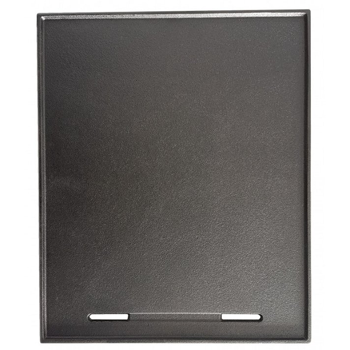 Plancha de hierro fundido de alta calidad con acabado en acero color negro 36X30X1,3cm IMOR