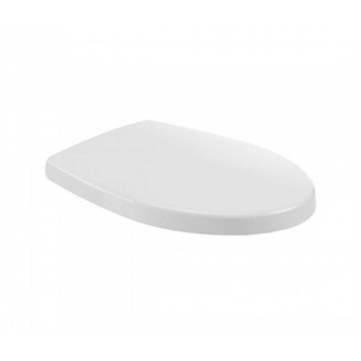 Tapa de inodoro de duroplast con juego de fijación y acabado en color blanco CETUS 48 Unisan