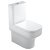 Vaso WC completo cassetta bassa a doppio scarico con finitura bianca in porcellana BTW Mid Gala