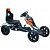 Coche a pedales Go Kart infantil con un diseño deportivo con asiento regulable Homcom