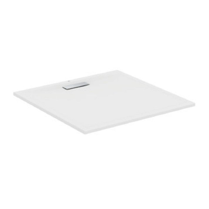 Base de duche com design quadrado 100x100 cm na cor branco mate Ultraflat 2 Ideal Standard