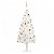 Set de árbol de Navidad artificial con LED con ramas de PE realistas blanco y bolas decorativas de 240 cm Vida XL