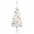 Árbol de Navidad artificial blanco de Ø90x180 cm con decoración y luces LEDs Vida XL