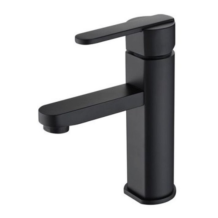 Imex Rome black wash-basin tap