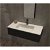 Plan vasque pour meuble de salle de bains avec profondeur réduite 41 cm HYDRA MINI Resigres