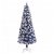 Árbol de Navidad artificial de 210 cm color blanco y azul fabricado en fibra óptica y acero Vida XL