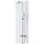 Columna de ducha termostática de 132 cm de latón con un acabado en color cromo Carola Kassandra
