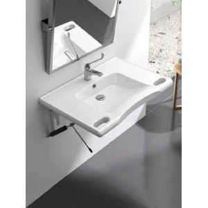Wash-basin Taps for users with reduced mobility
